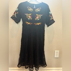 Never worn black lace dress!